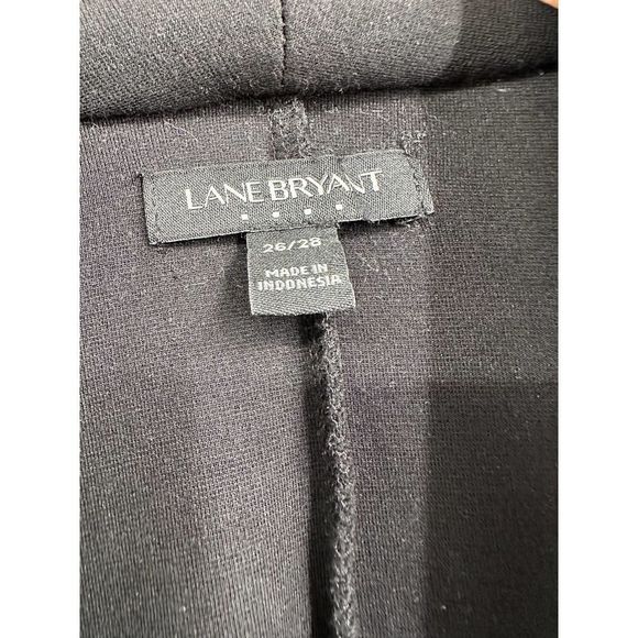 Lane Bryant Black‎ Open Front Short Sleeve Blazer 26/28 - Picture 3 of 7